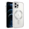 Newface Apple iPhone 14 Pro Max Kılıf Kross Magneticsafe Kapak - Gümüş