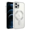 Newface Apple iPhone 14 Pro Max Kılıf Kross Magneticsafe Kapak - Gümüş