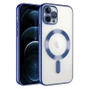 Newface Apple iPhone 14 Pro Max Kılıf Kross Magneticsafe Kapak - Lacivert