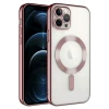 Newface Apple iPhone 14 Pro Max Kılıf Kross Magneticsafe Kapak - Rose