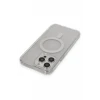 Newface Apple iPhone 14 Pro Max Kılıf Matte Şeffaf Magneticsafe - Şeffaf