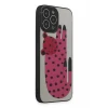 Newface Apple iPhone 14 Pro Max Kılıf Mirror Desenli Kapak - Mirror - 12