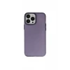 Newface Apple iPhone 14 Pro Max Kılıf Modos Metal Kapak - Derin Mor