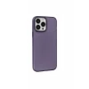 Newface Apple iPhone 14 Pro Max Kılıf Modos Metal Kapak - Derin Mor