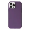 Newface Apple iPhone 14 Pro Max Kılıf Pc Sert Şeffaf Kapak - Mor