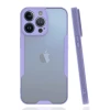 Newface Apple iPhone 14 Pro Max Kılıf Platin Silikon - Lila