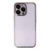 Newface Apple iPhone 14 Pro Max Kılıf Razer Lensli Silikon - Gold