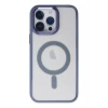 Newface Apple iPhone 14 Pro Max Kılıf Room Magneticsafe Silikon - Sierra Blue