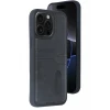 Newface Apple iPhone 14 Pro Max Kılıf Sara Kartvizitli Deri Kılıf - Siyah