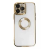 Newface Apple iPhone 14 Pro Max Kılıf Slot Silikon - Gold