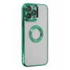 Newface Apple iPhone 14 Pro Max Kılıf Slot Silikon - Köknar Yeşili
