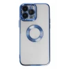 Newface Apple iPhone 14 Pro Max Kılıf Slot Silikon - Mavi