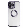 Newface Apple iPhone 14 Pro Max Kılıf Slot Silikon - Mor