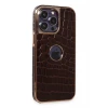 Newface Apple iPhone 14 Pro Max Kılıf Snake Kapak - Bordo