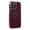 Newface Apple iPhone 14 Pro Max Kılıf Snake Kapak - Derin Mor
