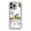 Newface Apple iPhone 14 Pro Max Kılıf Sweet Desenli Silikon Kapak - Açık Mavi
