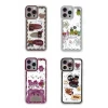 Newface Apple iPhone 14 Pro Max Kılıf Sweet Desenli Silikon Kapak - Şeffaf