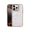 Newface Apple iPhone 14 Pro Max Lumi Desenli Kapak - Çöl Titanyum