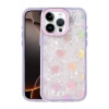 Newface Apple iPhone 14 Pro Max Lumi Desenli Kapak - Mor