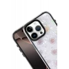 Newface Apple iPhone 14 Pro Max Lumi Desenli Kapak - Siyah