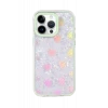 Newface Apple iPhone 14 Pro Max Lumi Desenli Kapak - Yeşil