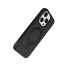 Newface Apple iPhone 14 Pro Max Regal Magsafe Standlı Kapak - Siyah