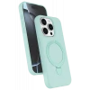 Newface Apple iPhone 14 Pro Max Regal Magsafe Standlı Kapak - Su Yeşili