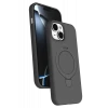 Newface Apple iPhone 14 Regal Magsafe Standlı Kapak - Titan Gri