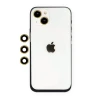 Newface Apple iPhone 14 Shine Kamera Lens - Gold