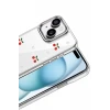 Newface Apple iPhone 15 Fiyonk Desenli Kapak - Desen 9