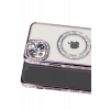 Newface Apple iPhone 15 Kılıf Joke Simli Magneticsafe Kılıf - Derin Mor