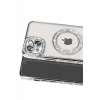 Newface Apple iPhone 15 Kılıf Joke Simli Magneticsafe Kılıf - Gümüş