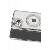 Newface Apple iPhone 15 Kılıf Joke Simli Magneticsafe Kılıf - Gümüş