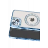 Newface Apple iPhone 15 Kılıf Joke Simli Magneticsafe Kılıf - Mavi