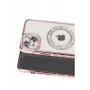 Newface Apple iPhone 15 Kılıf Joke Simli Magneticsafe Kılıf - Pembe