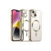 Newface Apple iPhone 15 Kılıf Kross Magneticsafe Kapak - Gold