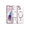 Newface Apple iPhone 15 Kılıf Kross Magneticsafe Kapak - Rose