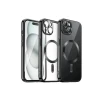 Newface Apple iPhone 15 Kılıf Kross Magneticsafe Kapak - Siyah