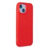 Newface Apple iPhone 15 Kılıf Nano içi Kadife Silikon - Kırmızı
