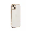 Newface Apple iPhone 15 Kılıf Volet Silikon - Beyaz