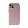 Newface Apple iPhone 15 Kılıf Volet Silikon - Mor