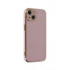 Newface Apple iPhone 15 Kılıf Volet Silikon - Mor