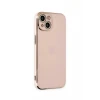 Newface Apple iPhone 15 Kılıf Volet Silikon - Pembe