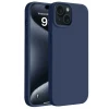Newface Apple iPhone 15 Plus Kılıf First Silikon - Lacivert