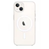 Newface Apple iPhone 15 Plus Kılıf Magneticsafe Şeffaf Silikon - Şeffaf