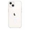 Newface Apple iPhone 15 Plus Kılıf Magneticsafe Şeffaf Silikon - Şeffaf