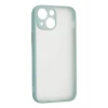Newface Apple iPhone 15 Plus Kılıf Montreal Silikon Kapak - Açık Yeşil
