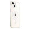 Newface Apple iPhone 15 Plus Kılıf Pc Real Magsafe Kapak - Şeffaf