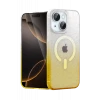 Newface Apple iPhone 15 Plus Pummel Shiny Magsafe Kapak - Gold