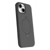 Newface Apple iPhone 15 Plus Regal Magsafe Standlı Kapak - Titan Gri